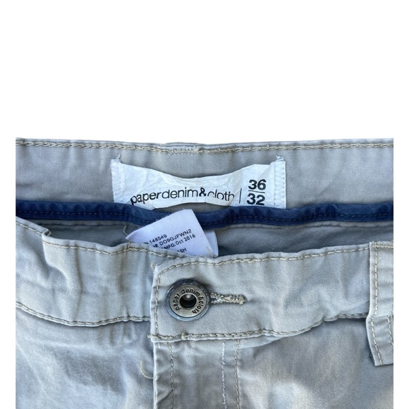 Men’s Paper Denim & Cloth 36x32 Khaki Pants - Picture 2 of 3